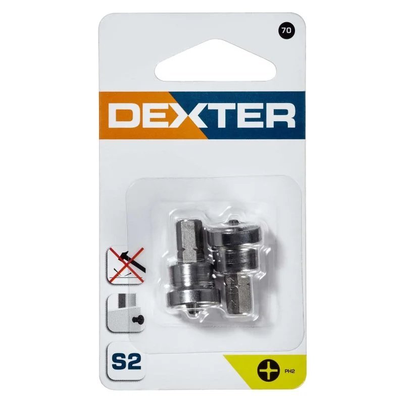 Biti rigips S2 PH2 Dexter, 25 mm (set 2 buc) – potrivit pentru proiecte profesionale și DIY - imagine 2