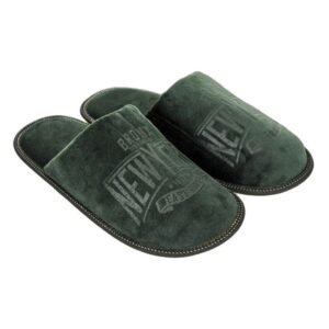 Papuci de Casa Verzi Imprimeu New York pentru Barbati