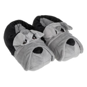 Papuci Negri Gri Caine Buldog 3D pentru Barbati