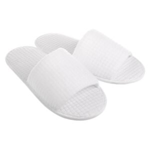 Papuci Albi Waffle pentru Femei