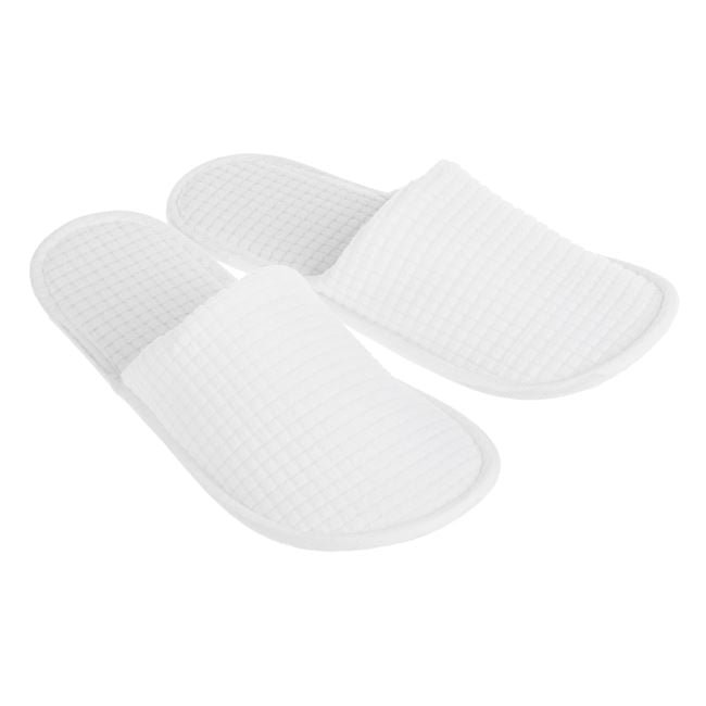 Papuci Albi Waffle pentru Barbati