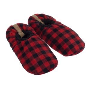 Botosei de Iarna Rosii in Carouri pentru Barbati