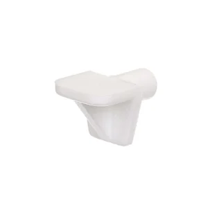 Suport raft, plastic, 5 mm, alb (set 20 buc)