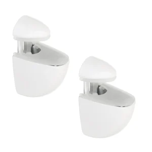 Suport polita sticla, 3-24 mm, alb (set 2 buc)