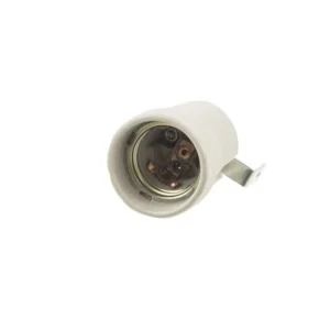 Dulie E27 cu clema, ceramica