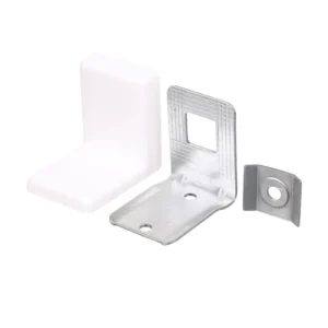 Sistem rectificare montaj, alb (set 2 buc)