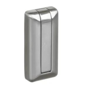 Cuier perete, o agatatoare simpla, metal, 7 cm, crom