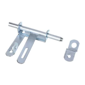 Zavor superior pentru poarta dubla, otel, gri