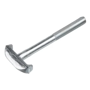 Clema prindere panou bordurat zincat Tip2, 80 x 8 mm, gri