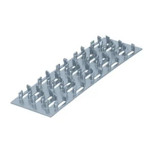 Placa fixare, otel, 40 x 130 mm, grosime 1 mm