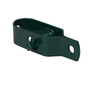 Intinzator pentru plasa impletita, otel zincat, 100 x 28 x 22 mm,verde