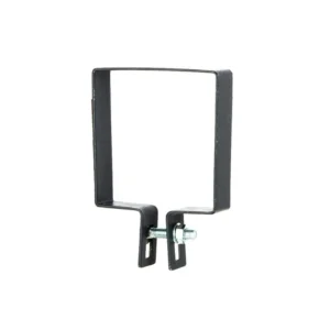 Clema capat, metal galvanizat, 10 x 10 cm, gri antracit