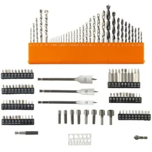 Set 119 burghie, biti si accesorii lemn, metal, zidarie Dexter