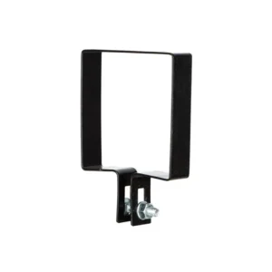 Clema capat, metal, 5 x 5 cm, negru