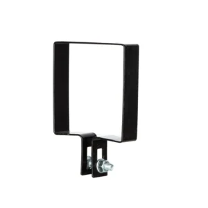 Clema capat, metal, 7 x 7 cm, negru