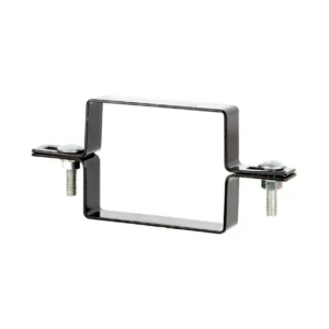 Clema centru, metal, 5 x 5 cm, negru