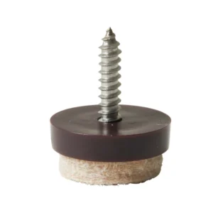 Protectie pardoseala pentru mobila, Standers, pasla, cu surub, Ø 20 mm (set 4 buc)