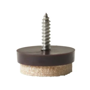 Protectie pardoseala pentru mobila, Standers, pasla, cu surub, Ø 24 mm (set 4 buc)
