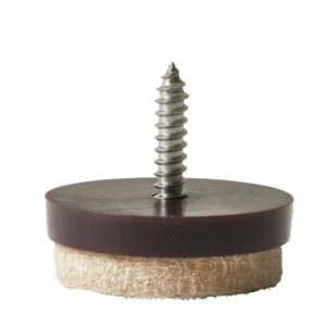 Protectie pardoseala pentru mobila, Standers, pasla, cu surub, Ø 28 mm (set 4 buc)