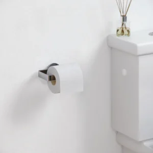 Suport hartie igienica Sensea Essential, crom