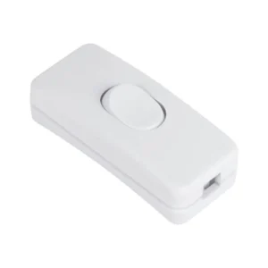 Intrerupator pe fir, alb