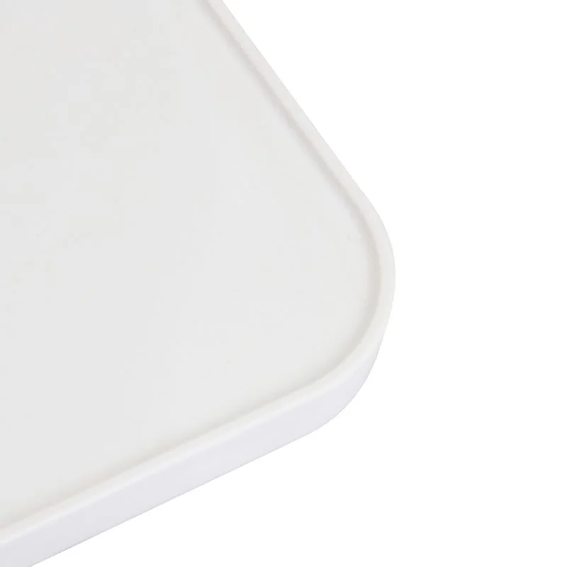 Suport hartie igienica Sensea Easy, din plastic, fixare prin gaurire, alb mat - imagine 2