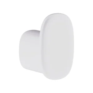 Cuier baie, pentru prosop, Sensea Remix, 1 agatatoare, din otel, fixare prin gaurire, alb