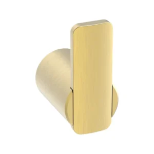 Cuier baie Sensea Neo, o agatatoare, din metal, fixare prin gaurire, auriu