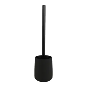 Perie WC Sensea Color, din rasina, negru