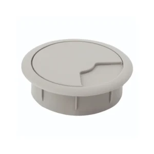 Suport trecere cabluri, plastic, Ø 60 mm, gri