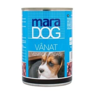 Hrana umeda caini, Maradog, conserva 415 g, talie medie, adult, carne de vanat