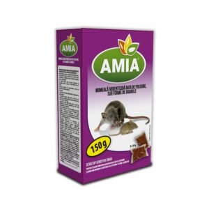 Momeala granule pentru combatere soareci / sobolani, Amia, 150 g
