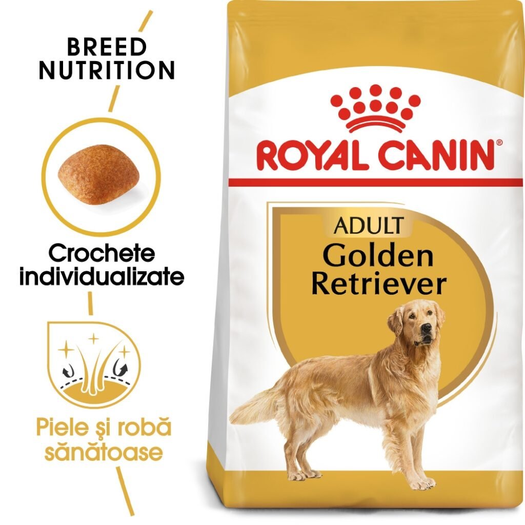 Hrana uscata caini, Royal Canin Golden Retriever Adult, sac 12 kg, talie mare, adult