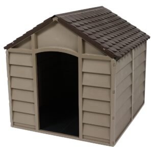 Cusca pentru caini talie medie, 10-701, PVC, maro, 71 x 71 x 68 cm