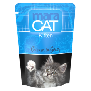 Hrana umeda pentru pisici, Maracat, junior, carne de pui, 100 gr