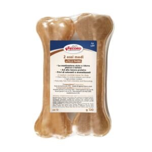 Recompensa caini / hrana complementara, Rinaldo Franco, punga 2 bucati, 13 cm, talie medie, adult, piele vita presata