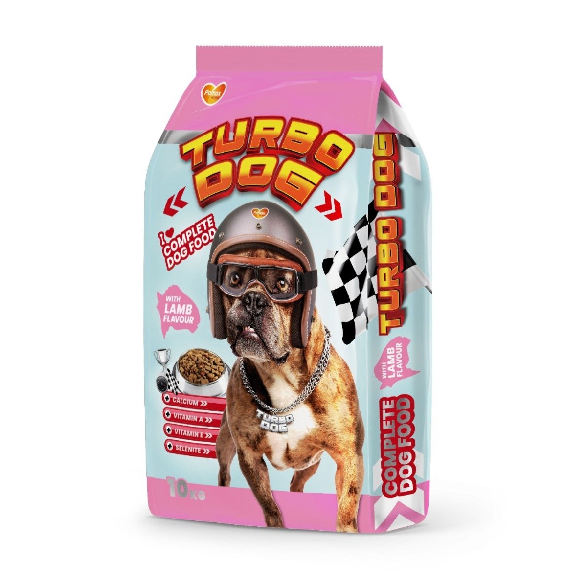Hrana uscata caini, Pamax Petfoods, Turbo Dog, sac 10 kg, toate taliile, adult, carne de miel