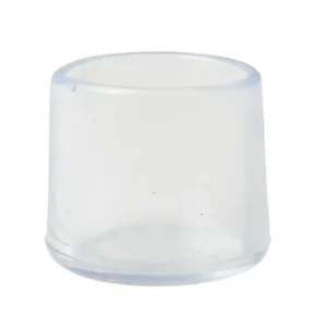 Protectie picioare scaune, Standers, PVC, tip capac, Ø 20 mm, transparente (set 4 buc)