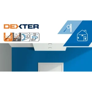 Trafalet Dexter, pentru suprafete netede, lungime rola 110 mm
