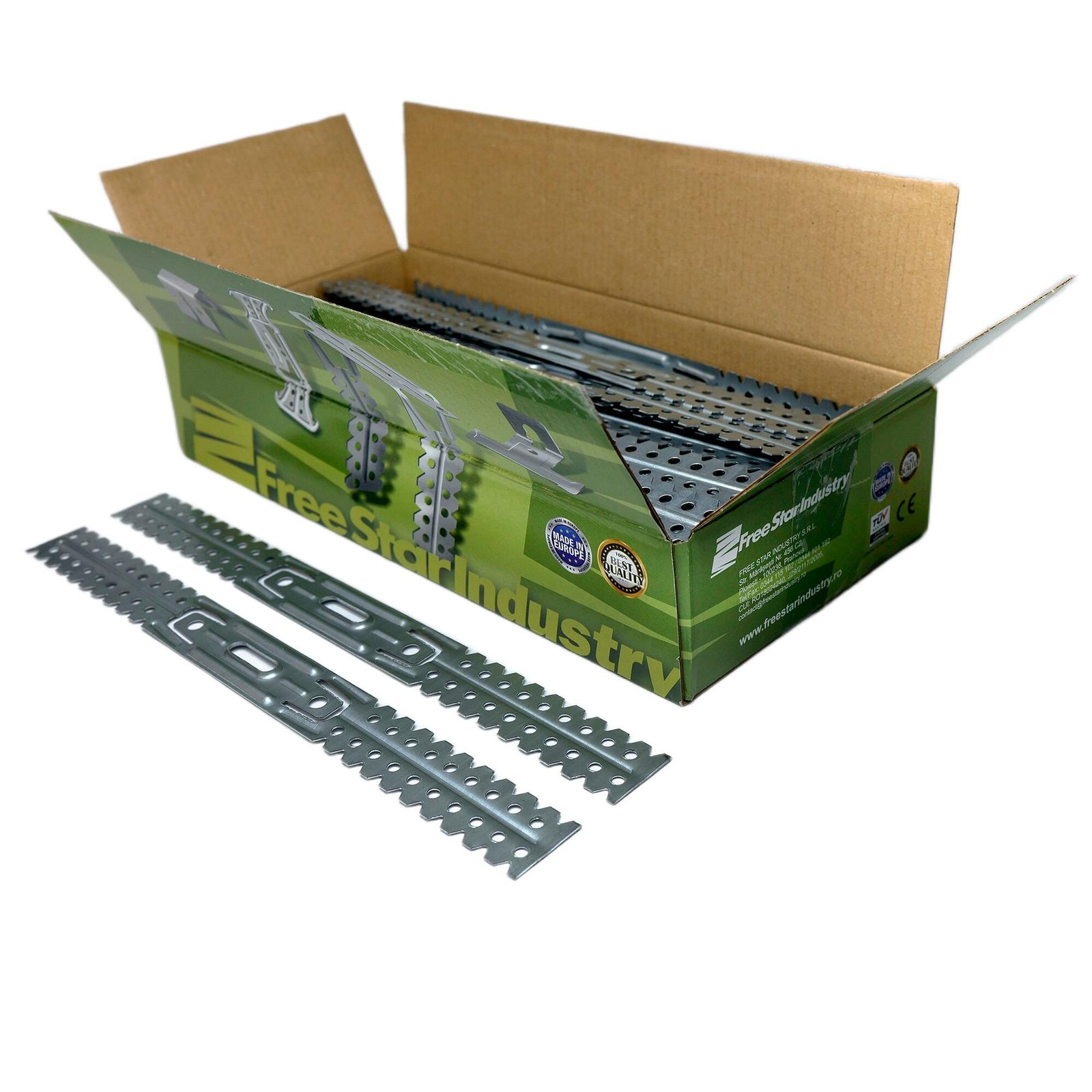 Brida reglabila StrongFIX, 60 x 125 mm, 100 buc